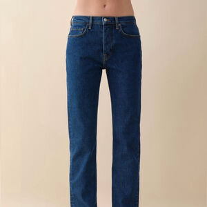 Jeanerica Classic Vintage 95 Fray Hem Jeans Size 25 Straight-Leg pants denim